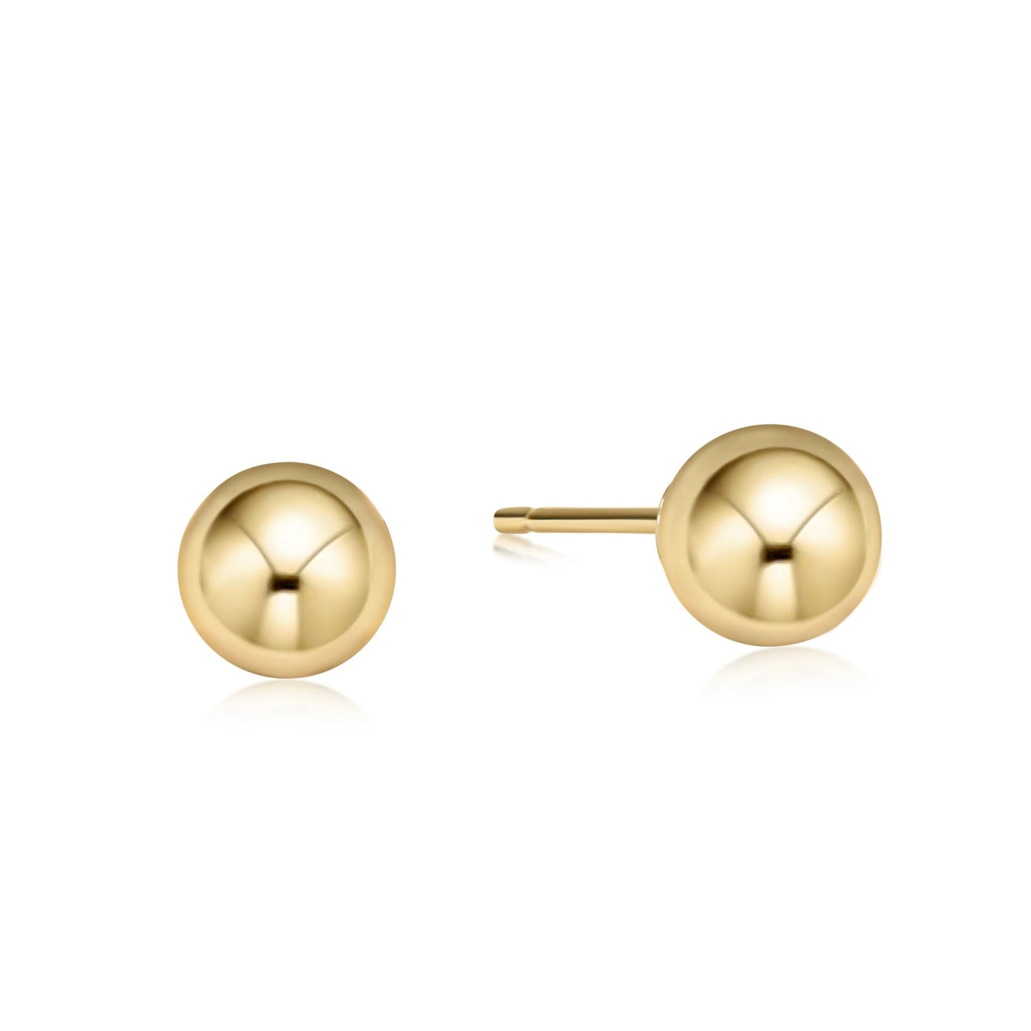 CLASSIC 8MM BALL STUD- GOLD